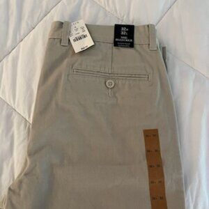 J Crew Men's Tan "The Bleeker" Chino 32W x 32L